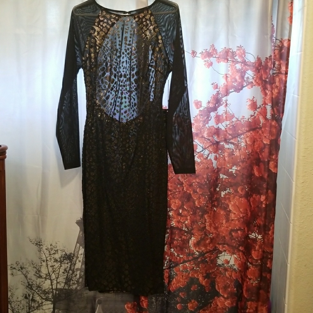 Designer Dress WOW Couture Gold Label
